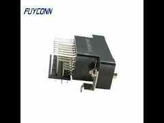 34-pinowe złącze żeńskie V.35 PCB kątowe