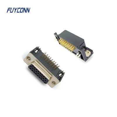 Złącze PCB wysokiej gęstości D-SUB Kobieta, 15pin 26pin 44pin 62pin DSUB Connector