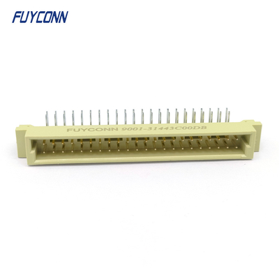 44pin DIN41612 łącznik PCB w prawy kąt 2 rzędy Męskie 2 * 22pin 44P 9001 serii