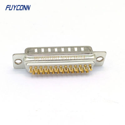 Mężczyzna Lutowanie Puchar Maszyny Pin DB łącznik 9 15 25 37 Pos Machined D-SUB łącznik