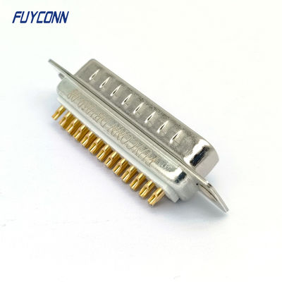 Mężczyzna Lutowanie Puchar Maszyny Pin DB łącznik 9 15 25 37 Pos Machined D-SUB łącznik