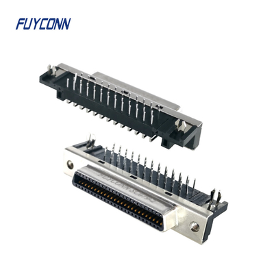 SCSI MDR Connector PCB Solder Cup IDC Crimp 1,27mm 50pin Connector China