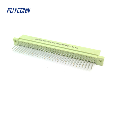 Mężczyzna łącznik DIN41612 15mm PCB prosty 2 rzędy 2 * 32pin 64pin łącznik Eurocard