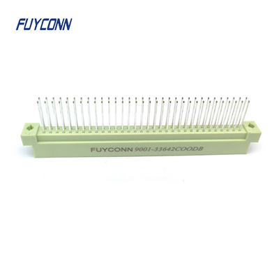 Mężczyzna łącznik DIN41612 15mm PCB prosty 2 rzędy 2 * 32pin 64pin łącznik Eurocard