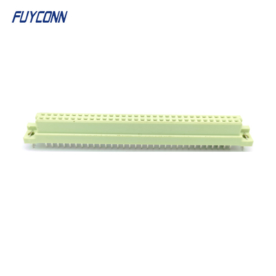 DIN41612 Fabryka łączników 2 rzędy 2*32P 64P PCB Kobieta 41612 łącznik W/ Harpun