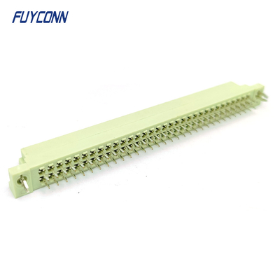 DIN41612 Fabryka łączników 2 rzędy 2*32P 64P PCB Kobieta 41612 łącznik W/ Harpun