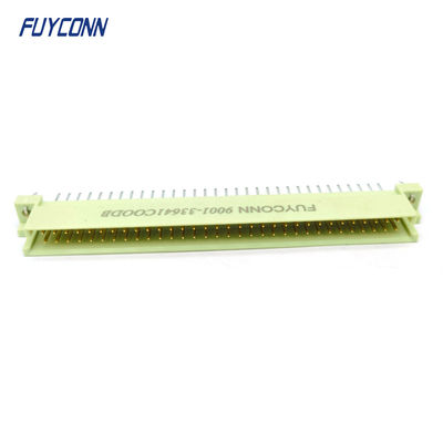 DIN41612 Połącznik męski 64pin PCB prosty 2 rzędy 2*32pin Eurocard Connector W/ Harpoon