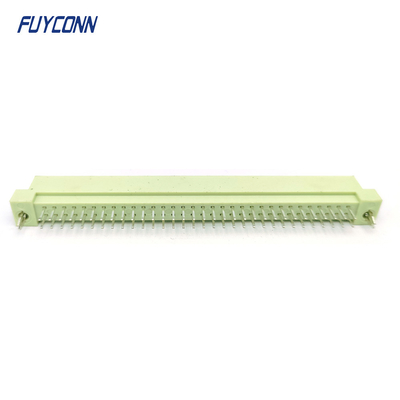 DIN41612 Połącznik męski 64pin PCB prosty 2 rzędy 2*32pin Eurocard Connector W/ Harpoon