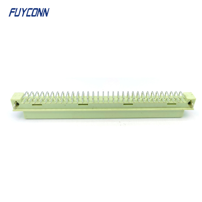 W kącie DIN41612 Kobieta łącznik 2 rzędy 64Pin 264 DIN 41612 łącznik PCB