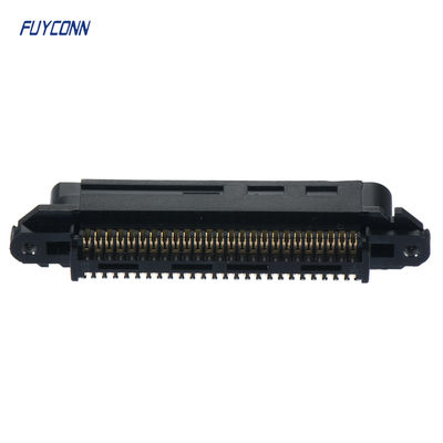 TE 229974-1 Złącze zastępcze, złącze D-Sub, 50 / 64 pozycyjne, wtyk, połączenie kabel-kabel, montaż kablowy (swobodny), rozstaw pinów 2,16 mm [.085 cala], złącza dokujące CHAMP