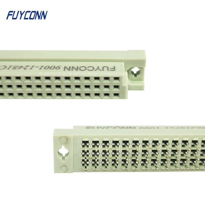 3 rzędy 48-stykowe złącze DIN 41612 Pionowe żeńskie proste złącze PCB Eurocard raster 2,54 mm