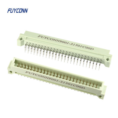 64P PCB pod kątem prostym DIN 41612 łącznik, 2 rzędy