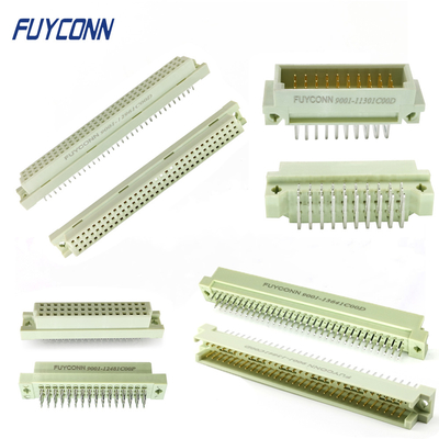 Złącze żeńskie/męskie DIN 41612 Kątowe/proste/wciśnij pin PCB