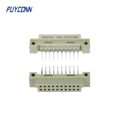 Złącze żeńskie 220S DIN41612 2x10P 20pin kątowe PCB