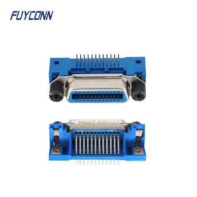 24-pinowe złącze IEEE-488 żeńskie kątowe PCB Centronic 24-stykowe
