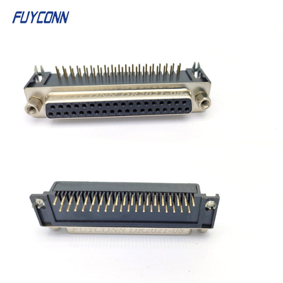 37-pinowe żeńskie złącze D-SUB Kątowe złącze PCB DB (9,4 mm)