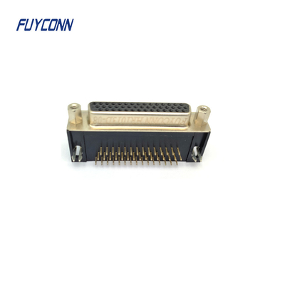 Kątowe złącze PCB D-SUB o dużej gęstości 15/26/44/62 Pin
