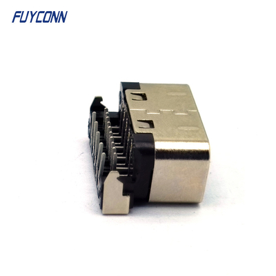 0.4mm Dolny Profil D-SUB łączniki PCB z prawego kąta 15 pin Kobieta VGA