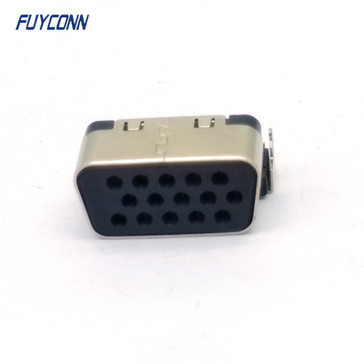 Złącze VGA D-SUB 15-pinowe żeńskie 0,9 mm dolny profil