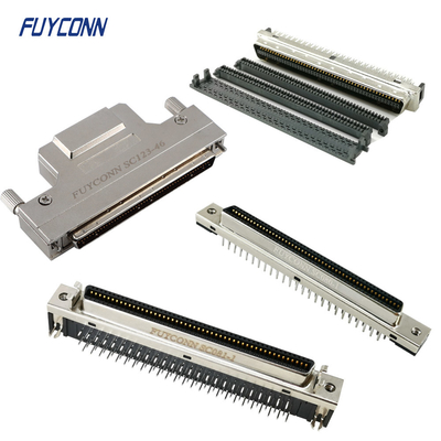 100pin SCSI MDR Connector PCB Solder Cup IDC Crimp 1,27 mm
