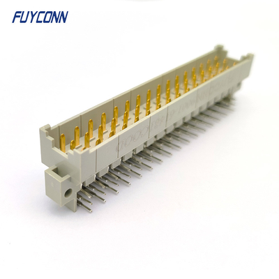 5.08mm Moc DIN 41612 łącznik PCB kątowy Samiec 3 * 16pin 48pin