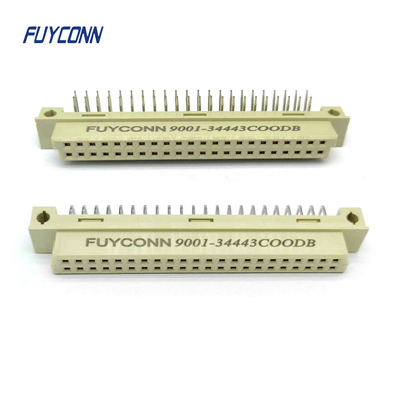 2 rzędy 44 Pin DIN 41612 łącznik PCB kątowy Kobieta 2 * 22P 244S łącznik Eurocard 2,54mm Pitch
