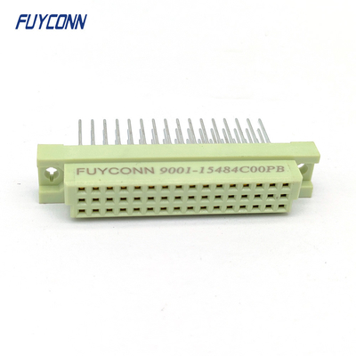 3 rzędy Kobieta łącznik DIN41612 48 Pin 13mm Przetłocz łącznik DIN 41612