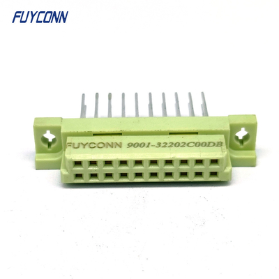 13mm DIN41612 Złącze 2 rzędy 20Pin Terminale pionowe Kobieta Złącze Eurocard