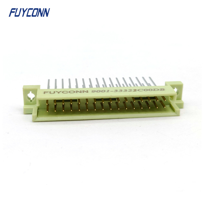 32pin Mężczyzna Euro Connector 2 rzędy 2 * 16pin 32pin 15mm DIN 41612 Connector