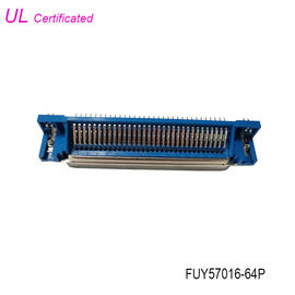 64-pinowe męskie złącze R / A DDK Centronic do PCB z certyfikatem Boardlock UL