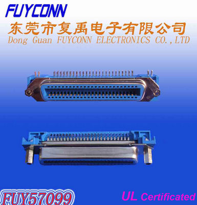 14 24 36 50Pin Centronic Champ PCB typu DIP Złącze kątowe żeńskie odwrócone z blokadą płytki