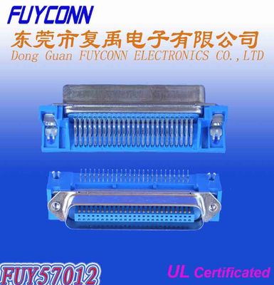 Centronic 14 24 36 50Pin Męskie złącze kątowe PCB z blokadą płytki