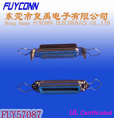 36-pinowe żeńskie złącze Champ Straight Angle Centronic do PCB z zatrzaskiem sprężynowym