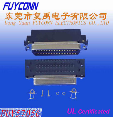 Amphonel 957 100-stykowe złącze kątowe Centronics do PCB typu żeńskiego, raster 2,16 mm