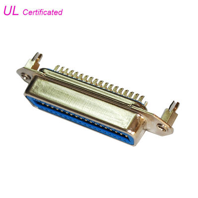 50-pinowe złącze żeńskie Centronic Champe Solder Ribbon Z blokadą płytki