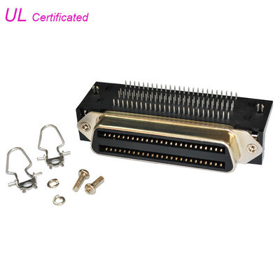 Amphenol 957 100Pin Centronic Złącze żeńskie PCB Kątowy 2,16 mm do płytki PCB
