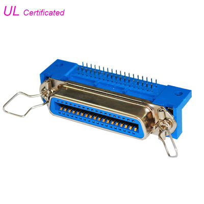 Gniazdo 50 36 24 14-stykowe złącze Centronics Złącze żeńskie kątowe PCB