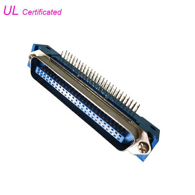 57 CN Series Male Right Angel PCB Centronics 50-pinowe złącze do płytki drukowanej