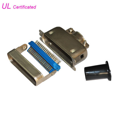 Centronic 14 24 36 50Pin Wtyczka Lutowana 180 ° Wyjście kablowe Złącze twarde z matową osłoną