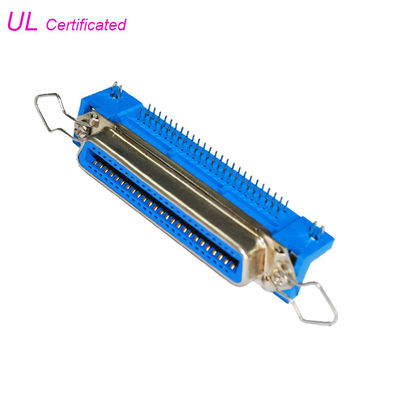 Złącze żeńskie Centronic 50 Pin R / A PCB z klipsem do pałąka i blokadą płyty Certyfikat UL