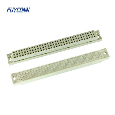 96 pinowe 3 rzędy żeńskie pionowe złącze PCB DIN41612 ze skokiem 2,54 mm