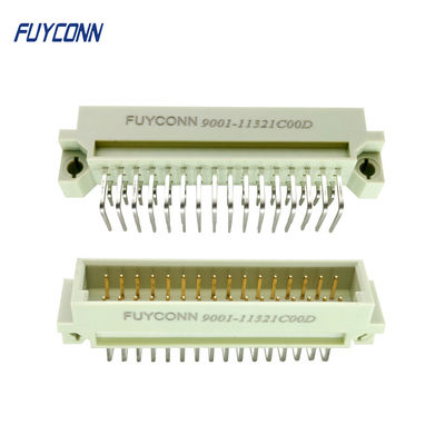 Złącze DIN 41612 Złącze 2,54 mm Rozstaw 2 * 16 32-stykowe męskie złącze R/A PCB Euro 41612