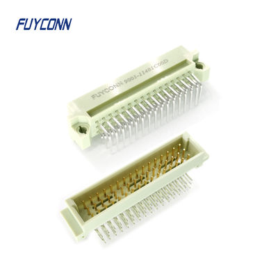 3 rzędy Złącze Eurocard 16P 32P 48P Złącze męskie typu kątowego PCB DIN41612