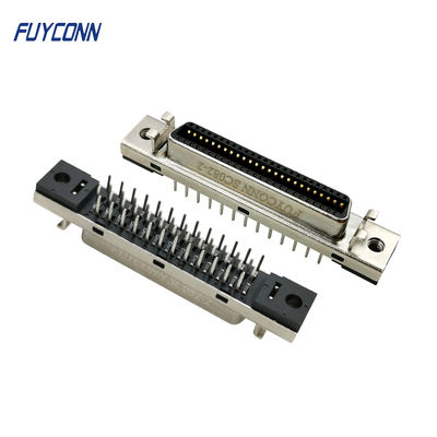 Złącze SCSI PCB 180 stopni Złącze żeńskie 50P MDR Servo