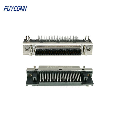 1.27mm kątowe złącze SCSI PCB, 50-pinowe żeńskie złącze serwo