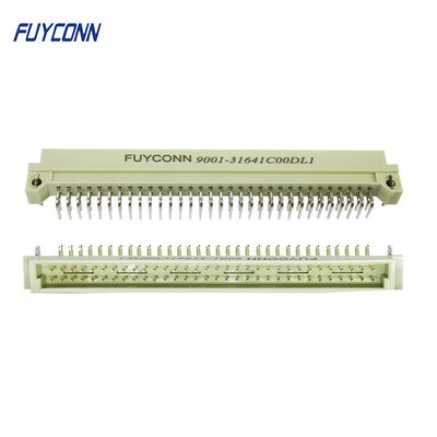 2 rzędy 2x32P 64PIN DIN 41612 Złącze Kątowa wtyczka PCB Złącze męskie Eurocard