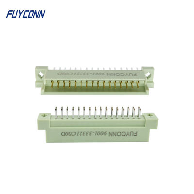 2 rzędy 2 * 16P 32Pin męskie złącze PCB Pionowe złącze PCB Eurocard DIN41612
