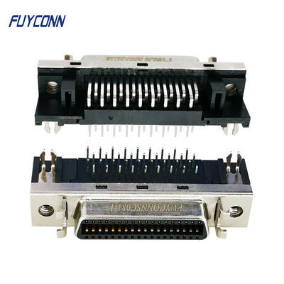 Złącze żeńskie PCB SCSI R/A żeńskie SCSI 36-pinowe złącze serwo