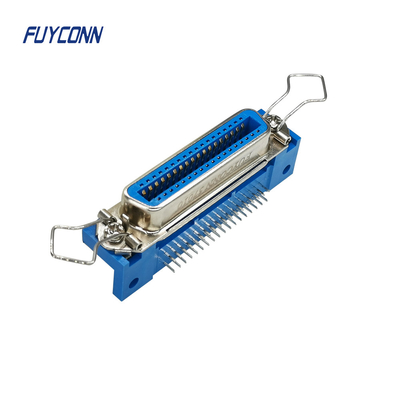Złącze żeńskie DDK PCB pod kątem prostym 14 24 36 50 Pin 2,16 mm