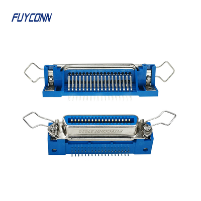 PCB Centronics kątowe 50 36 24 14-stykowe żeńskie złącze DDK